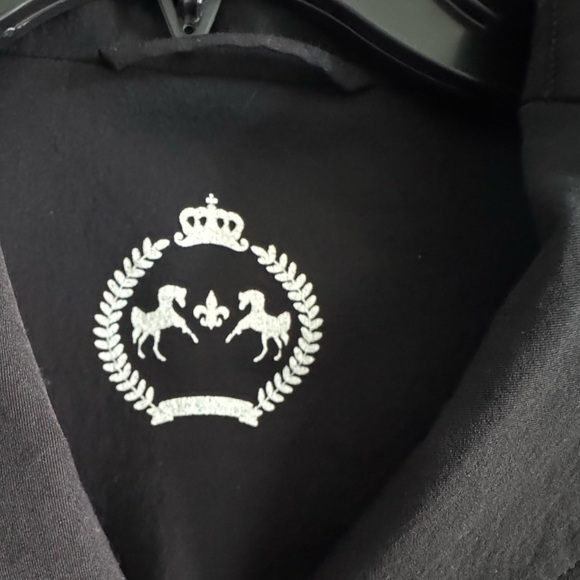 Equine Couture Black Show Coat Size M - Picture 4 of 15